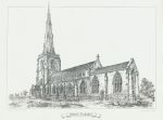 Lincolnshire, Holbeach Church, 1858