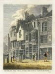 Islington, Three Hats Pub and other buildings, 1823