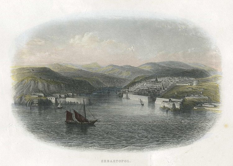 Ukraine, Sebastopol, 1838
