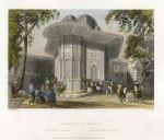 Turkey, Istanbul, Fountain in Galata, 1838