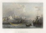 Turkey, Port of Constantinople, 1838