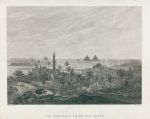 Egypt, Pyramids from Old Cairo, 1811
