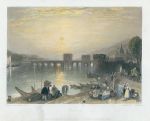 Vernon, on the Seine, after Turner, 1835