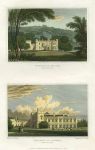 Somersetshire, Warleigh Court & Hinton St George, (2 views), 1834