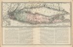 USA, Long Island map, Hardesty, 1883
