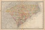 USA, North and South Carolina, Hardesty, 1883