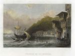 Turkey, Yenikeuij on the Bosphorus, 1838