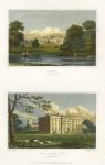 Staffordshire, Tixall house & Swinnerton Hall, 1834