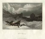 Switzerland, Mt. St.Bernard, 1845