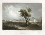 Sicily, Palermo view, 1845