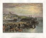 France, Melun, on the Seine, after Turner, 1835