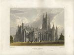 Gloucester Cathedral, from the south west, 1830