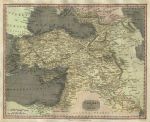 Turkey in Asia map, 1817