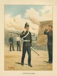 The Royal Artillery uniform, 1890