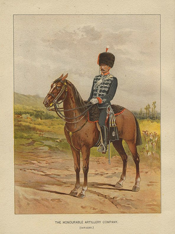 The Honourable Artillery Company (Cavalry), 1890