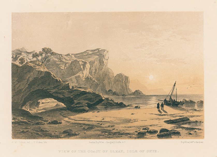 Scotland, View of the Coast of Sleat, Isle of Skye, 1870