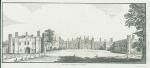 Middlesex, Hampton Court Palace, west view, 1796