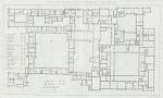 Middlesex, Hampton Court Palace, plan, 1796
