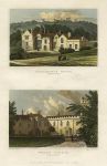 Somerset, Dillington House & Wells Palace, 1834