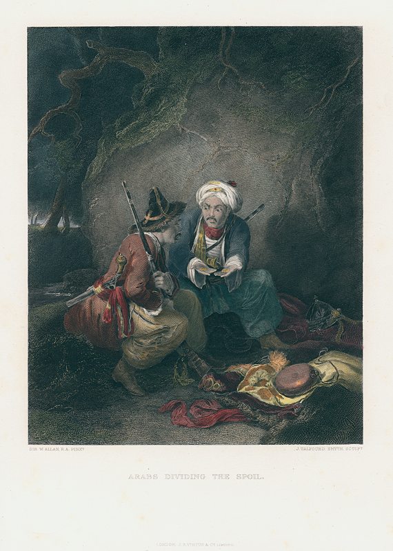 Arabs Dividing Spoil, 1850