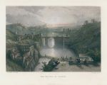 Spain, Bridge of Toledo, after David Roberts, 1855