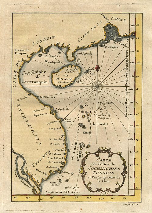 Vietnam & China, with Macau and Hong Kong, 1746