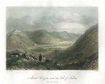 Holy Land, Vale of Nablus and Mount Gerizim, 1845