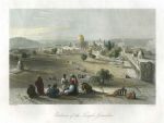 Jerusalem, Enclosure of the Temple, 1845