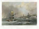 Kent, Gravesend (with paddle steamers), 1842