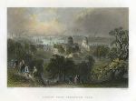 London, from Greenwich Park, 1842