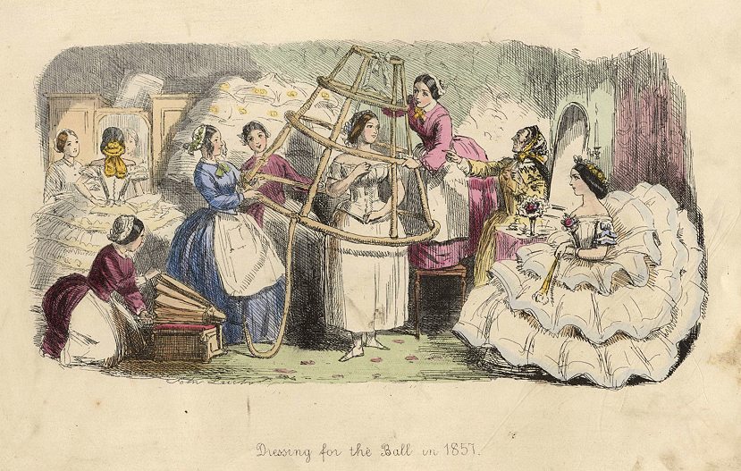 Dressing for the Ball in 1851, c1865