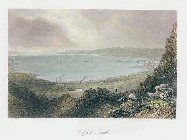Ireland, Belfast Lough, 1842