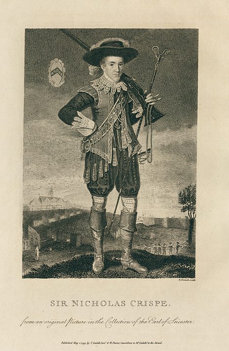 London, Fulham, Sir Nicholas Crispe, 1796