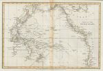 Pacific Ocean map, 1820