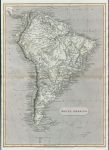 South America map, 1820