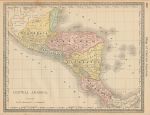 Central America map, Hardesty, 1883