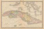 Cuba map, Hardesty, 1883