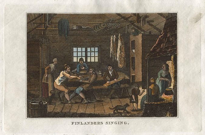 Finlanders Singing, 1816