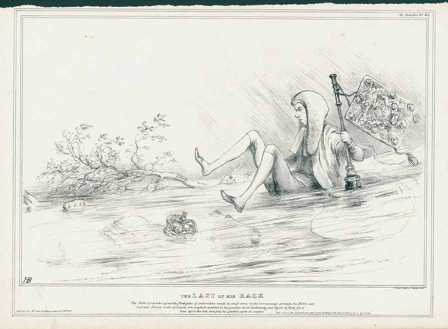 'The Last of his Race', John Doyle, HB Sketches, Oct 26, 1831