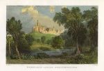 Northumberland, Warkworth Castle, 1833