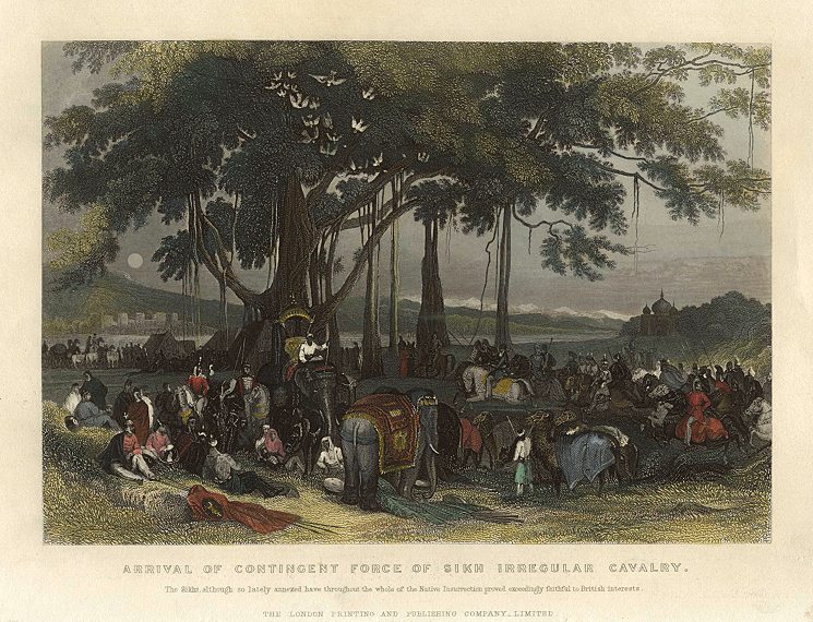 Indian Mutiny, Sikh Cavalry, 1860