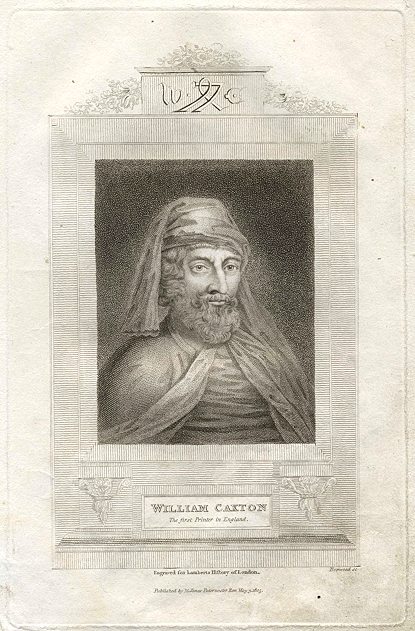 William Caxton portrait, 1805