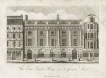 London, East India House in it's Former State, 1805
