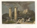 Turkey, Sardis, 1836