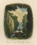 Jersey, Cave at Greve de Lecq, 1854