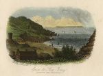 Jersey, Greve de Lecq (Sark in the distance), 1854