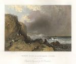 Isle of Wight, Wreck near Black-Gang Chine, 1837