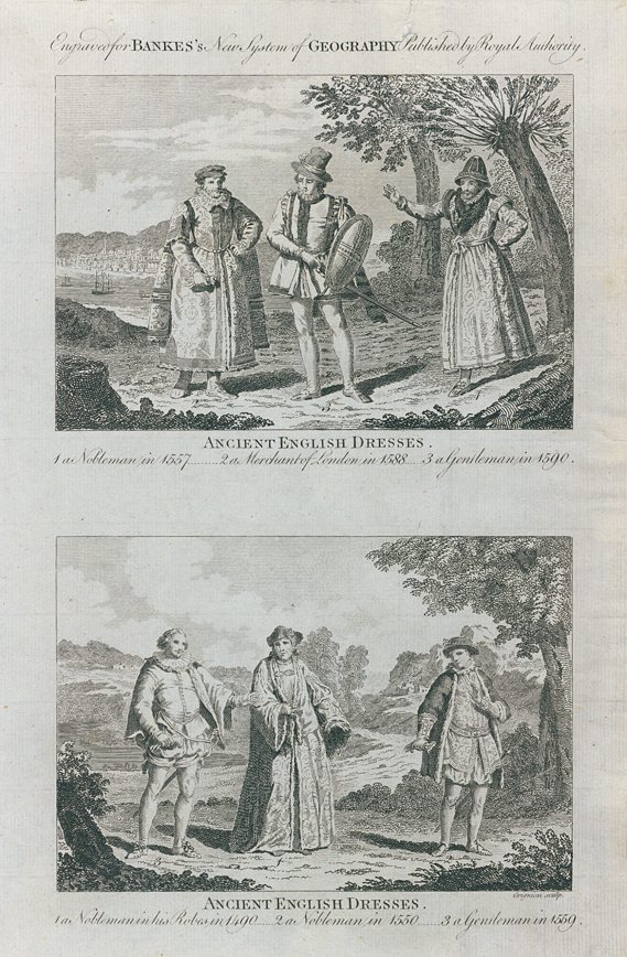 English Costume (Tudor), 1788