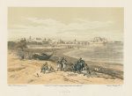 Lebanon, Sidon, after David Roberts, 1868
