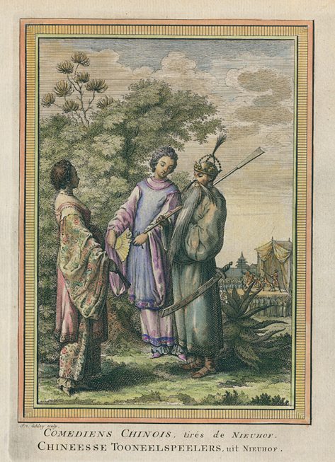 Chinese Comedians, 1760